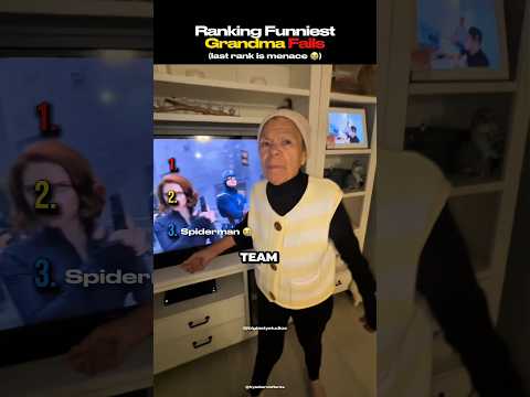 Ranking Funniest Grandma Fails #shorts #ranking #tiktok