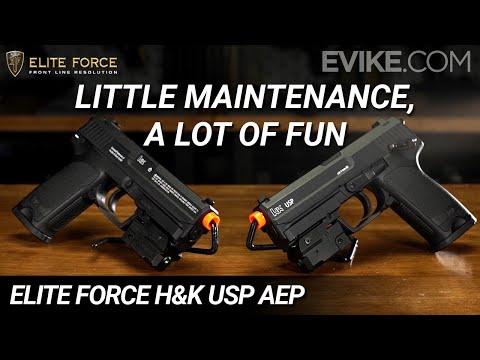 Little Maintenance, But A Lot of FUN - Elite Force H&K USP AEP - Evike.com Exclusive
