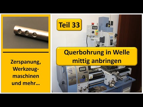 Place transverse hole in the center of shaft