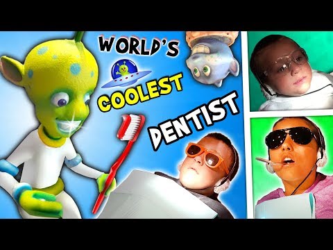 WORLD'S COOLEST DENTIST!! Outer Space Cavities Search Stormy Tooth Wisdom FUNnel Family Vlog