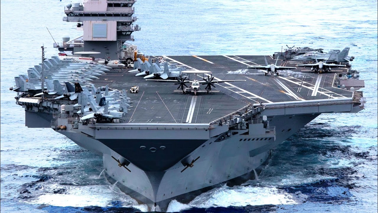 Unveiling The Might Of The USS Gerald R Ford The World s Largest 