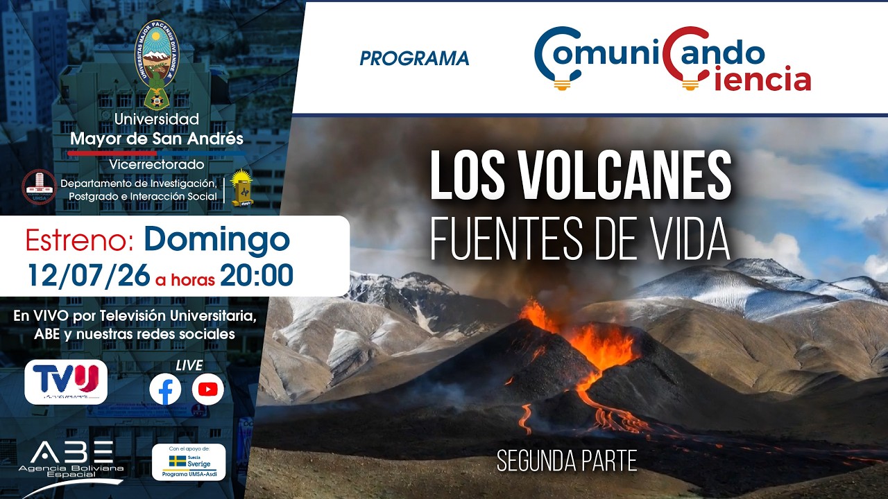Miniatura del video: Los Volcanes, Fuentes de vida, parte 2