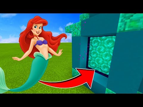 O1G - How To Make a Portal to the Mermaid Dimension in Minecraft!