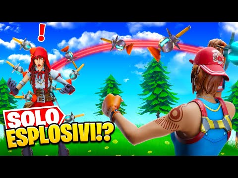 SONO TORNATI TUTTI GLI ESPLOSIVI SU FORTNITE! *FORTISSIMI*
