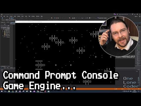 Command Prompt Console Game Engine