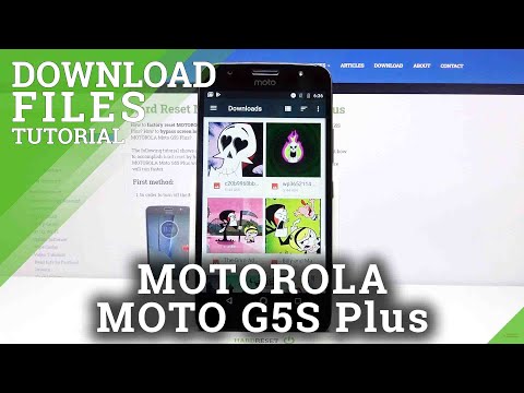 How to Find Folder With Downloads in Motorola Moto G5S Plus - Locate Downloaded Files