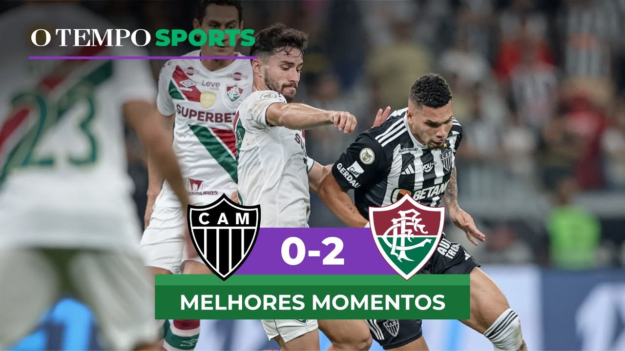 ATLÉTICO 0 x 2 FLUMINENSE - Veja os MELHORES MOMENTOS da partida