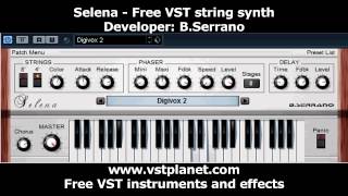 Video thumbnail for Free VST - Selena String Synth - vstplanet.com by Plugins Collection