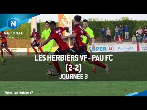 J3 : Les Herbiers VF - Pau FC (2-2), le résumé
