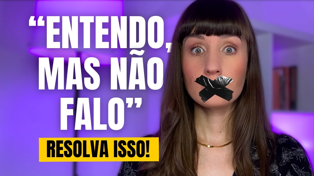 Por que você entende inglês, mas não consegue falar? (e como sair disso)