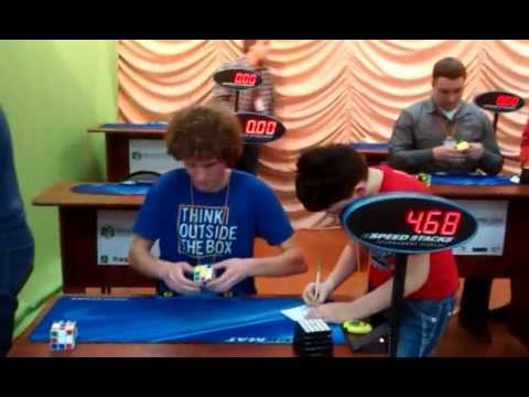 Nelidovo Open 2013. 3x3. Semifinal. Пятая попытка. 15.43