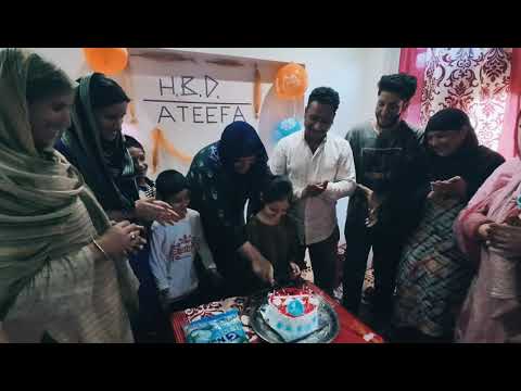 Birthday of my little angel Ateefa Fatima.