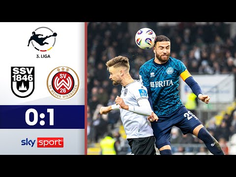 Später Auswärtssieg zum Jahresstart! | SSV Ulm - SV Wehen-Wiesbaden | Highlights - 3. Liga 2025/26