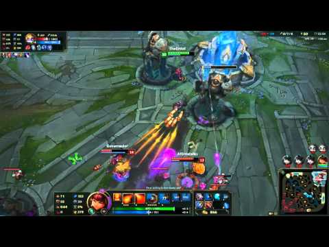 League of Legends Annie vs Heimerdinger  -New game mode One For All -