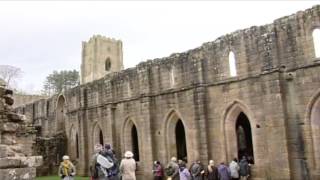 preview picture of video 'Ripon: Boxing Day Pilgrimage to Fountains Abbey, North Yorkshire'