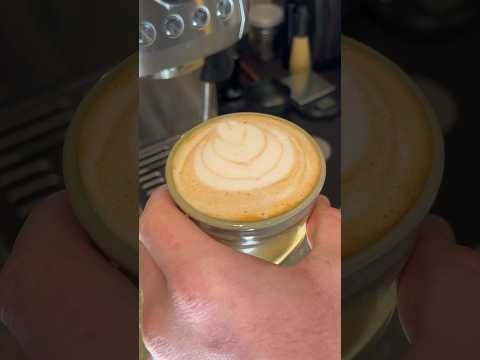 Amaretto oat milk cortado. #espresso #workflow #barista #coffee #art #latte #beginner #starbucks