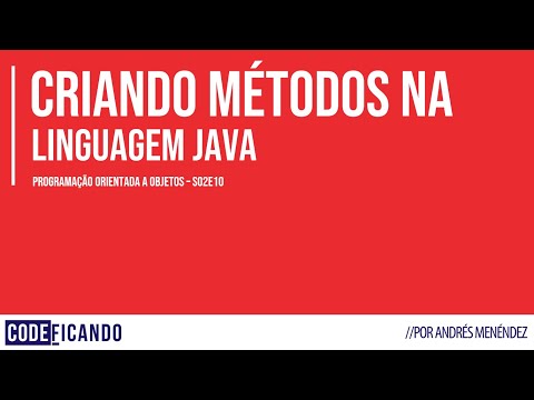 Criando métodos em Java - POO - s02e10