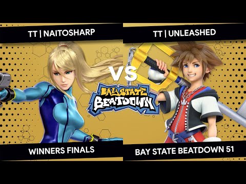 Bay State Beatdown 51 - TT | naitosharp (Zero Suit Samus) vs TT | Unleashed (Sora) - Winners Finals