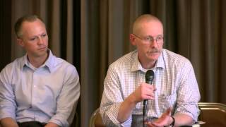 Panel with Zoltan Istvan, Shannon Avana, Lincoln Cannon, and Robert Kurtz