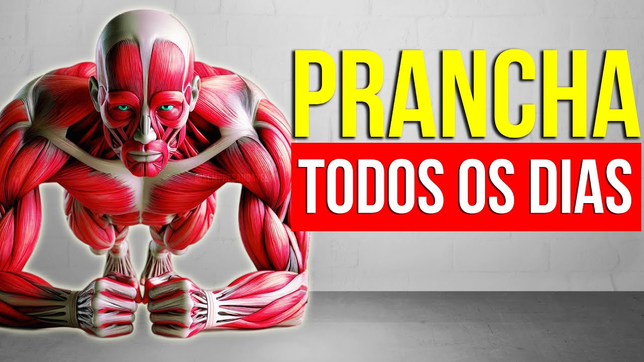 Isso é o que acontece com o seu corpo ao fazer Prancha TODOS OS DIAS