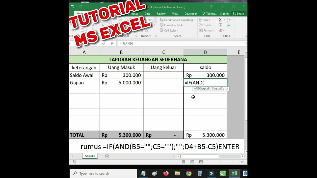 How to create financial reports in Excel