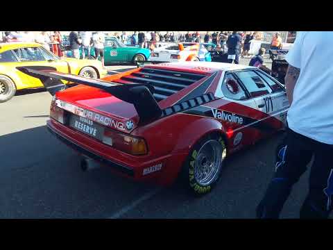 BMW M1 Procar engine start sound - Oldtimer-Grand-Prix 2022