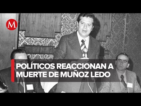 Politicians mourn the death of Porfirio Muñoz Ledo, former president of the Chamber of Deputies.