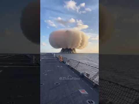 U.S. Navy arsenal ship firing 10 #military