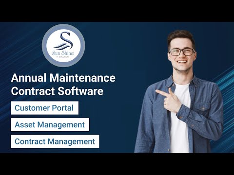 Annual maintenance contract software