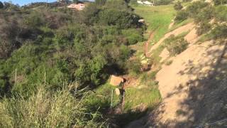 Mulholland security installing a chain link fence in a 3 ac