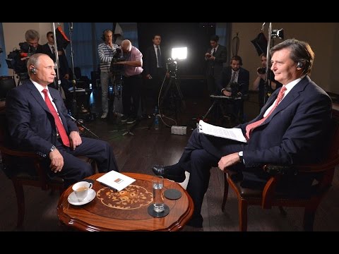 Vladimir Putin. Interview to Bloomberg (Eng Sub)
