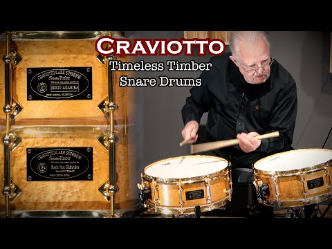 Craviotto Timeless Timber Snare Drum Comparison