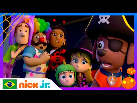 Capa de Patrulha Canina | A Patrulha e a misteriosa missão do fantasma de Halloween! | Nick Jr. em Português