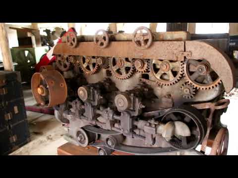 Lane Sawmill, J.A. Fay Wide Belt Sander, Bandsaws, American 4 Sided Moulding Machine