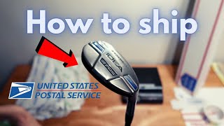 How to Ship Golf Clubs With Free USPS Boxes Step By Step