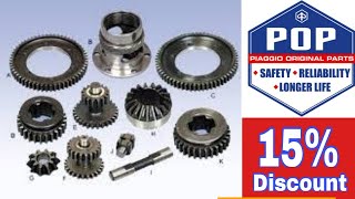 Piaggio Ape Diesel Auto Price List / Ape Auto Piaggio Original Parts MRP list