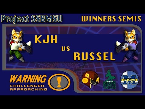 Project SSBMSU  - KJH (Fox) vs Russel (Fox) Winners Semifinals