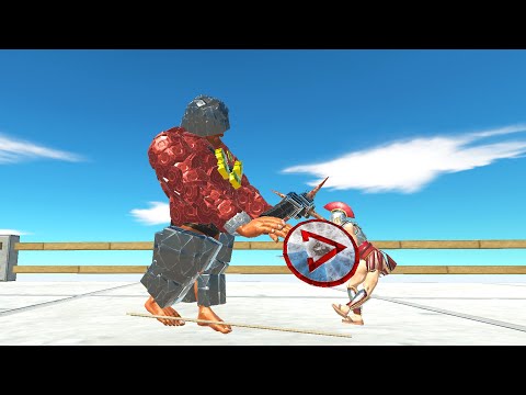 GIANT SOLIDER VS EVERY FACTION ON BOXER ARENA | ANIMAL REVOLT BATTLE SIMULATOR