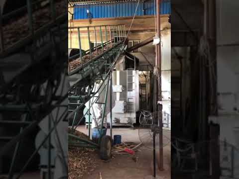 Greenvinci labor saving 6Mkcal Biomass Wood Chips Burner for a 10t/h steam boiler.