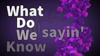 What Do We Know - Thousand Foot Krutch - Lyrics