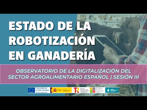 Fotograma del vídeo: Estado de la robotización en ganadería