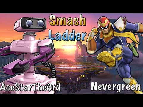 Smash Ladder #1 ~ Nevergreen (Falcon) vs AceStarThe3rd (ROB) - Super Smash Bros. for Wii U