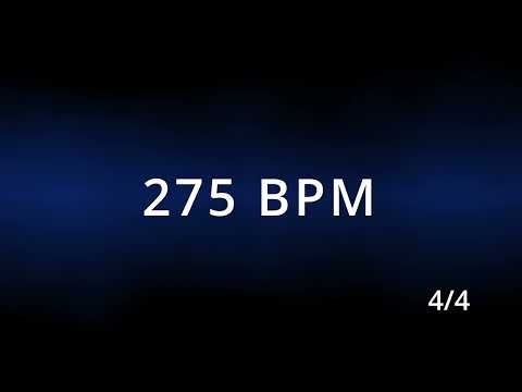 Metronome 275 BPM