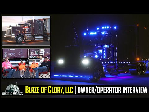 Blaze of Glory, LLC - O/O Interview | We're a family of 4 that prefers to live in our Kenworth W900L