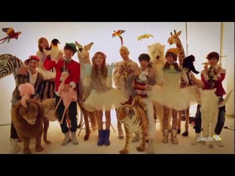 [MV] ORANGE CARAMEL ft. NU'EST - Dashing Through The Snow In High Heels(720p).mp4