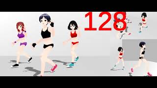 Boxercise,  exercise to lose weight at home (3 min version)