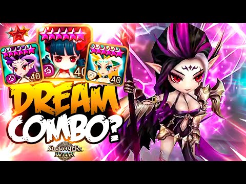 Conqueror Cleave with ASIMA, CRAKA and NICKI - Summoners War