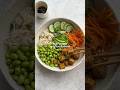 High-protein tofu noodle bowl