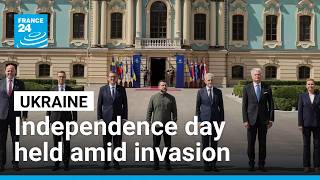 European leaders gather in Kyiv for Ukraine Independence Day amid ongoing Russian invasion