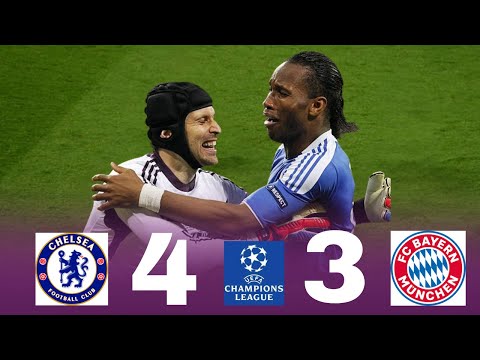 Bayern vs Chelsea 2012 Champions League Final Drama | All Goals & Highlights